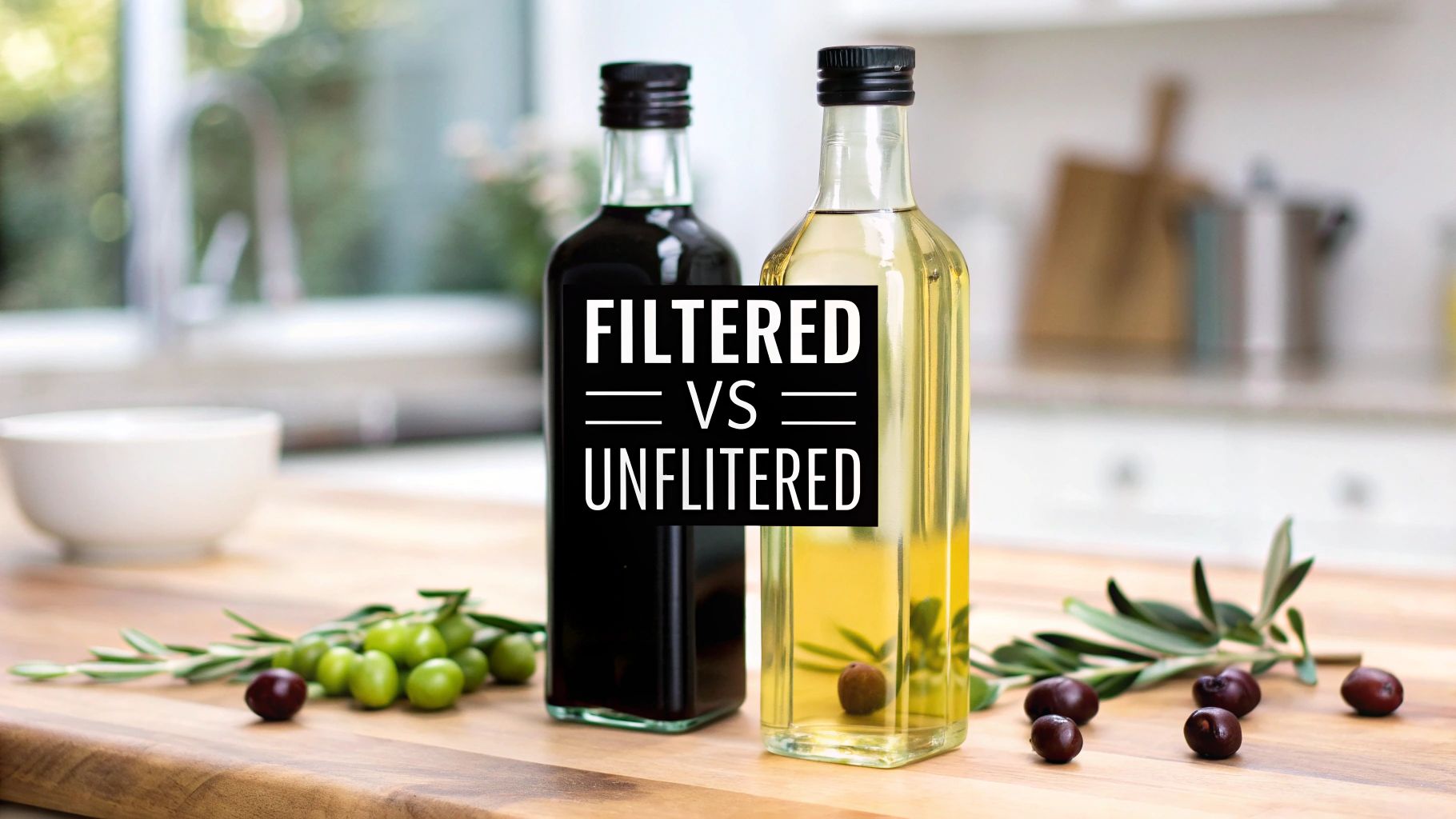 Unfiltered Olive Oil Vs Filtered
