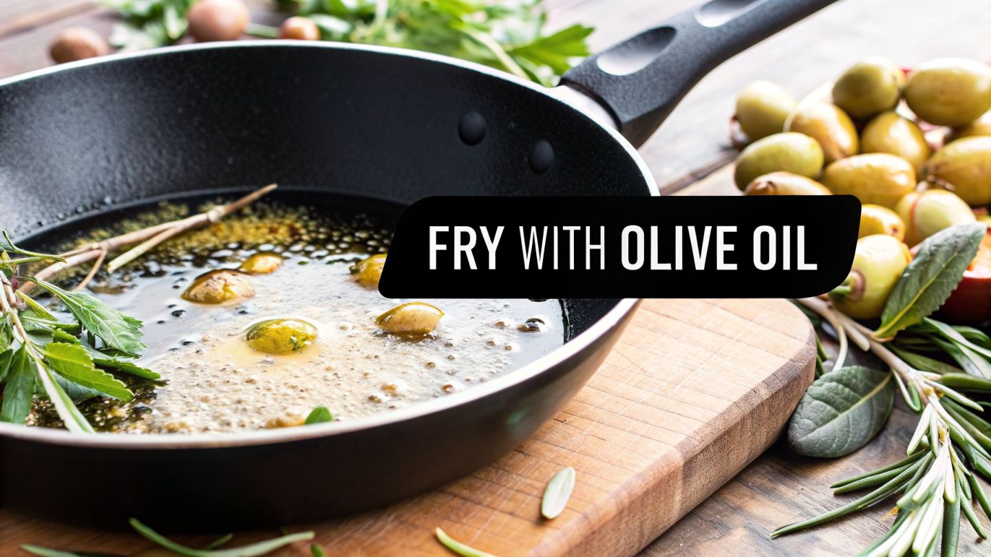 Is Frying In Olive Oil Good For You